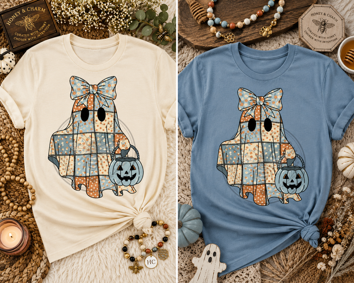 Patchwork Ghost Tee